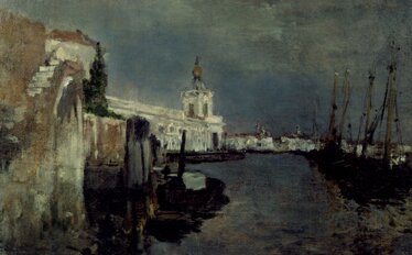 John Henry Twachtman - Canal, Venice